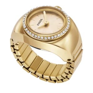 Fossil Uhr - Watch Ring Two-Hand Stainless Steel - Gr. unisize - in Silber - für Damen