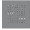 QLOCKTWO - Earth 45 - grau