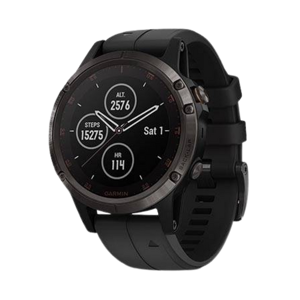 Garmin Fenix 5 Plus Sapphire Edition Titanium Sort