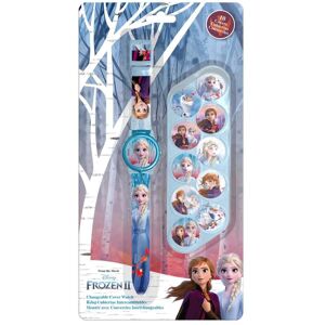 Kids Licencing Børneur frozen II digital armbåndsur med 10 forskellige billeder