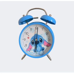 Stitch Cartoon Dual Bell Alarm Clock Bedside ur
