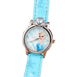 Kids Frozen Watch Fashion Quartz Watch Cartoon Watch Fødselsdagsgaver Light Blue