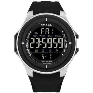 Elektronisk Digital LED Military Watch Herr (svart)