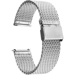 tidochting.se Mesh ur link Silver 22mm