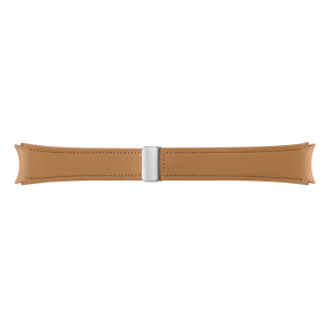 Samsung Galaxy Watch6 D-Buckle Hybrid Eco-Leather Band (M/L), Camel