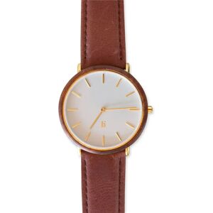 Hemverk Armbåndsur Ø: 40 mm - Graham Warm Grey/Vintage Cognac Læder