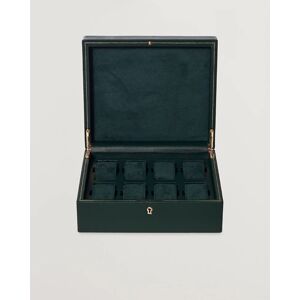 WOLF British Racing Green 8 Piece Watch Box men One size Grøn