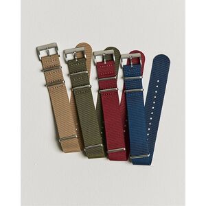 UNIMATIC Heritage Nato Steel Strap Set Multi men One size Rød,Blå,Grøn,Beige