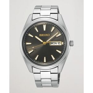 Seiko Classic Day Date 40mm Steel Grey Dial men One size Sølv,Grå