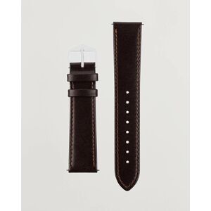 HIRSCH Osiris Calf Leather Watch Strap Brown men 22MM Brun