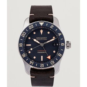 Bremont Limited Edition Supermarine Ocean GMT 40mm Brown Calf men One size Blå