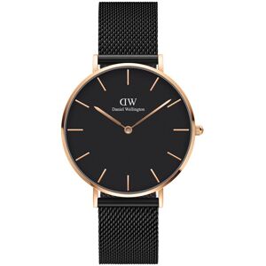 Daniel Wellington 36 MM Petite Ashfield Rosegold Black Ur ADW00100307