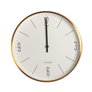 House Doctor Couture Clock Guld/Hvid