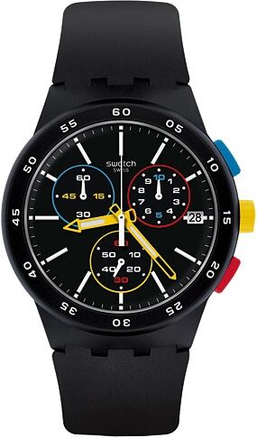 Swatch Black-One Black men One size Sort