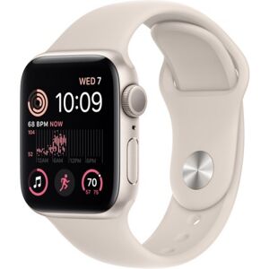 Apple Watch SE GPS 44mm Blanco Aluminio  (MNJX3TY/A)