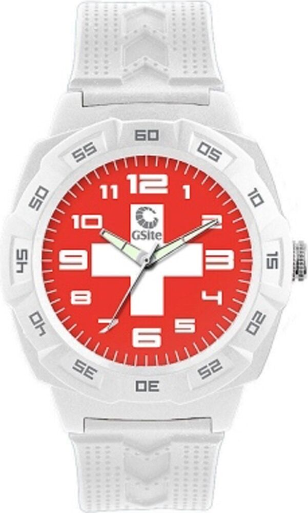 Gsite Reloj deportivo college flag suiza