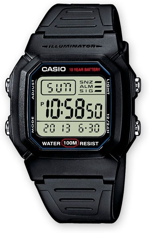 Casio Reloj deportivo w-800h-1aves