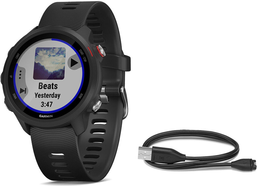 Garmin Pulsómetros con gps forerunner 245m (music) bk red