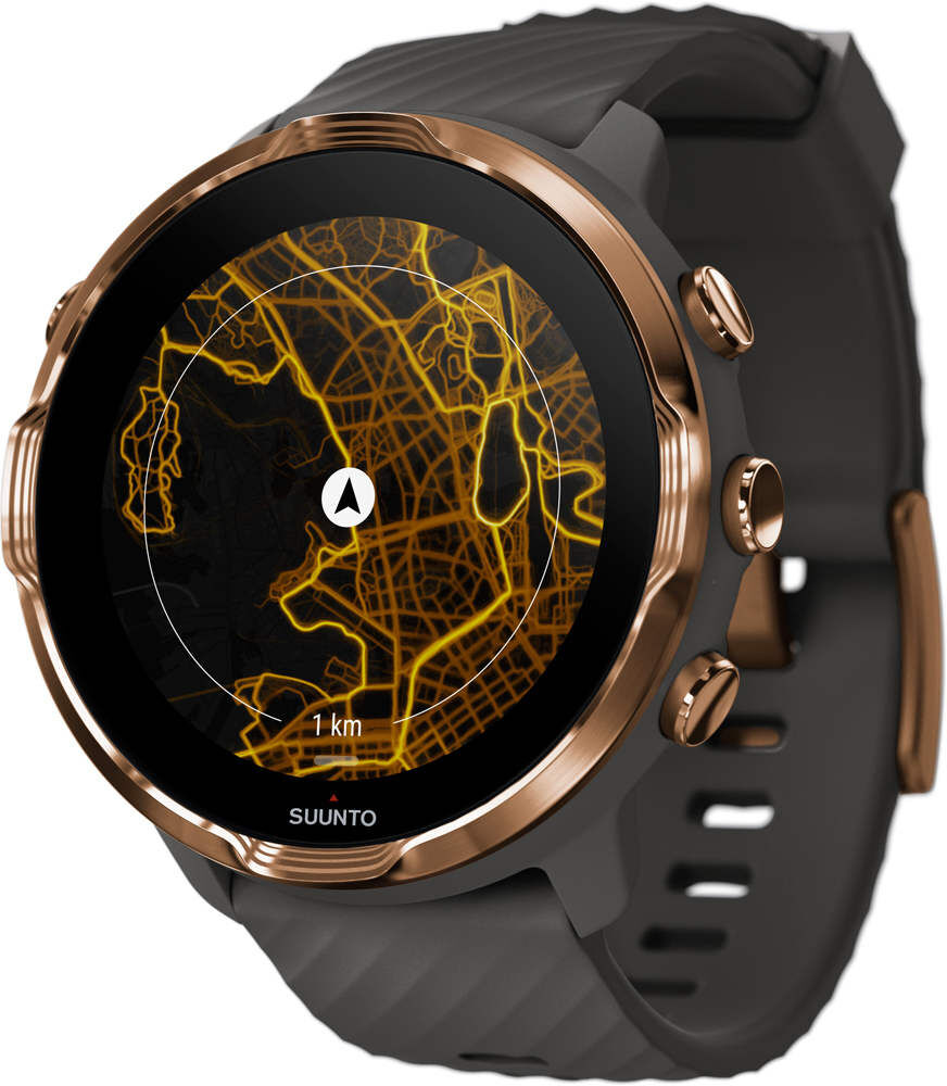 Suunto Smartwatch suunto 7 graphite copper