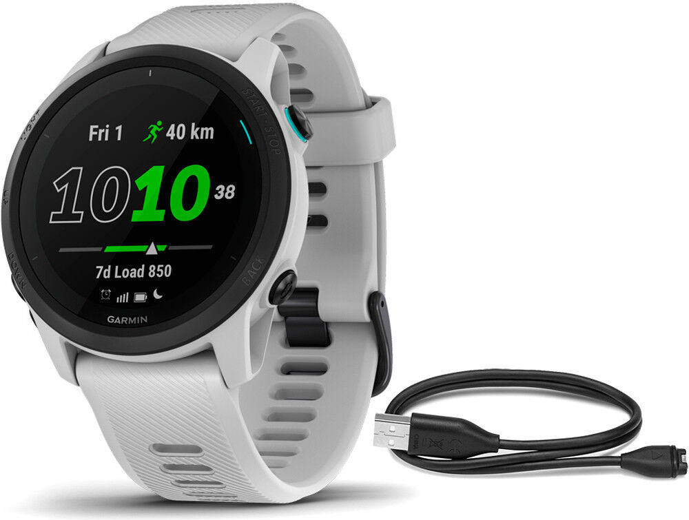 Garmin Pulsómetros con gps forerunner 745 blanco