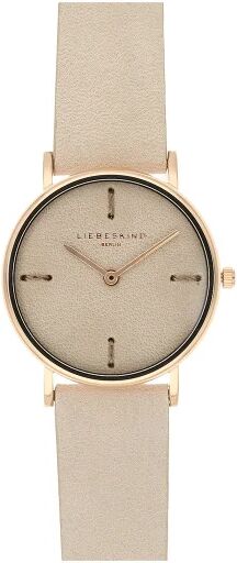 Liebeskind Reloj de cuarzo de acero inoxidable edelstahlgehäuse ip roségold