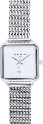 Liebeskind Reloj de cuarzo de acero inoxidable edelstahl