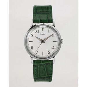 Timex Marlin Hand-Wound 34mm White Dial - Musta - Size: One size - Gender: men