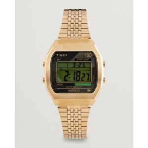 Timex T80 Stainless Steel 36mm  Gold - Sininen - Size: 39-42 43-46 - Gender: men