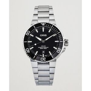 Oris Aquis Date 43,5mm Polished Black - Vihreä - Size: One size - Gender: men