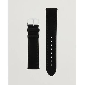 HIRSCH Osiris Calf Leather Nubuck Effect Watch Strap Black - Ruskea - Size: 18MM 20MM 22MM - Gender: men