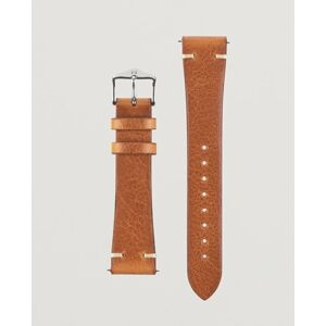 HIRSCH Bagnore Vintage Leather Watch Strap Golden Brown - Musta - Size: 18MM 20MM - Gender: men