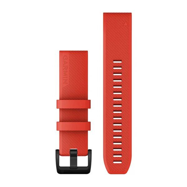 Garmin QuickFit 22mm ranneke, Kirkkaanpunainen silikoni 010-12901-02