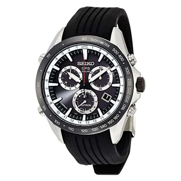 Seiko Astron GPS Solar Chronograph SSE015J1 rannekello