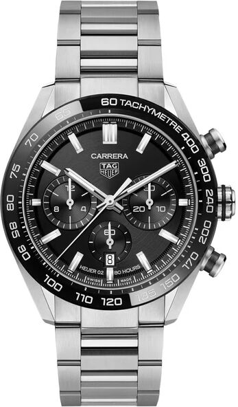 TAG Heuer, Heuer Carrera Calibre 02 Automatic Chronograph, miesten rannekello CBN2A1B.BA0643