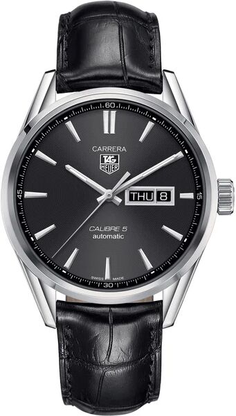 TAG Heuer, Heuer Carrera Calibre 5 Day-Date, miesten rannekello WAR201A.FC6266