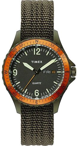 Timex Navi Land 38mm Green/Dark Green Dial