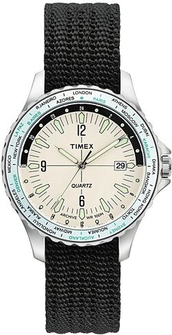 Timex Navi World Time Cream Dial