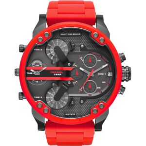 Diesel - Mr. Daddy 2.0 montre en métal rouge, 55 mm - Montres - Homme - Rouge UNI - Publicité