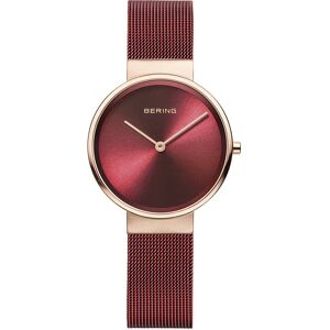 BERING Femmes Analogique Quartz Classic Collection Montre avec Bracelet en Acier Inoxydable & Verre Saphir - Publicité