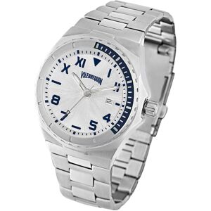 - Montre Homme en Acier argentée Cadran Argenté Marine