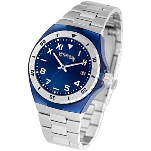 - Montre Femme en Acier argentée Cadran Bleu