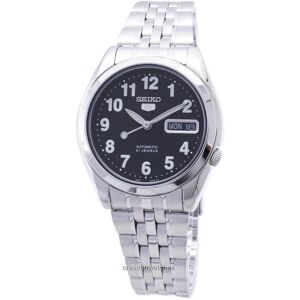 Montre pour homme Seiko 5 automatique 21 bijoux SNK381 SNK381K1 SNK381K - Publicité