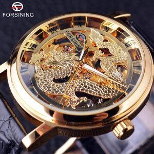 Montre Dragon Forsining pour hommes;s Mode et Loisirs Montre Mécanique Manuelle Dragon Ajouré