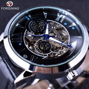 Temps espace mode série squelette hommes montres haut de gamme horloge de luxe automatique mâle montre-bracelet montre automatique