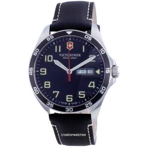 Victorinox Fieldforce Cuir Noir Cadran Quartz 241846 100M Montre Homme - Publicité