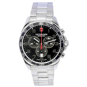 Victorinox Fieldforce Classic Chronographe Noir Cadran Quartz 241899 100M Montre Homme - Publicité