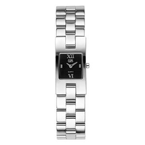 Clips  Montre Femme Quartz Analogique Bracelet Laiton Argent - Publicité