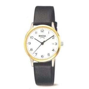 Boccia Femmes Analogique Quartz Montre avec Bracelet en Cuir - Publicité