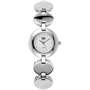 Clips  Montre Femme Quartz Analogique Bracelet Alliage Argent - Publicité