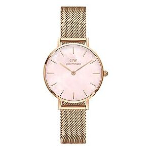 Daniel Wellington Petite Montre 28mm Double Plated Stainless Steel (316L) Rose Gold - Publicité